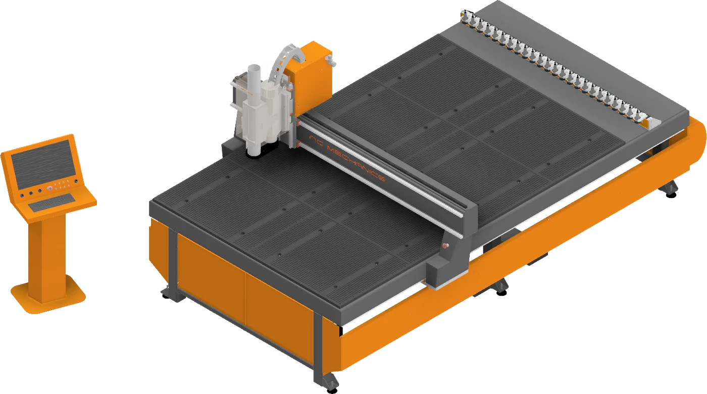 High precision CNC router
