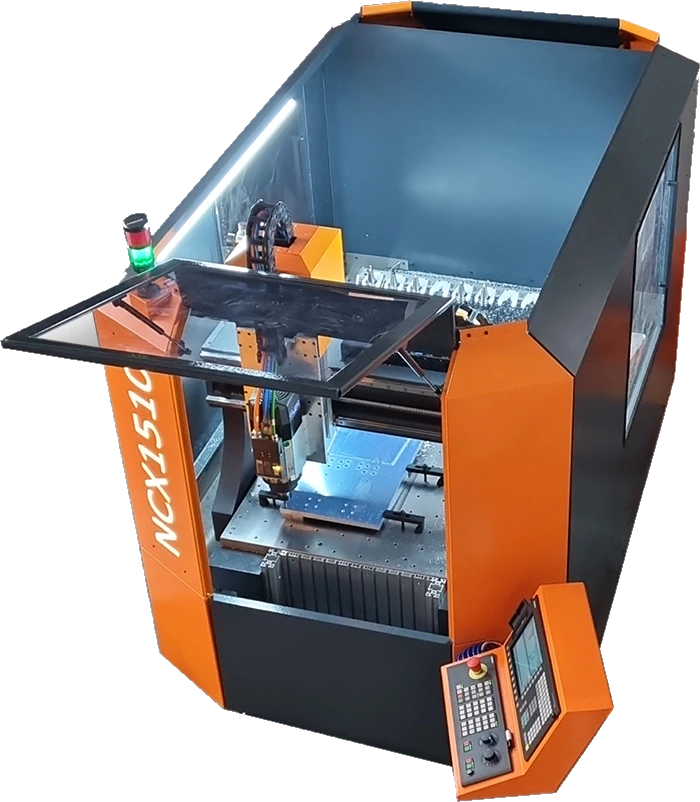 Compact CNC machining center NCX 1050 for aluminium
